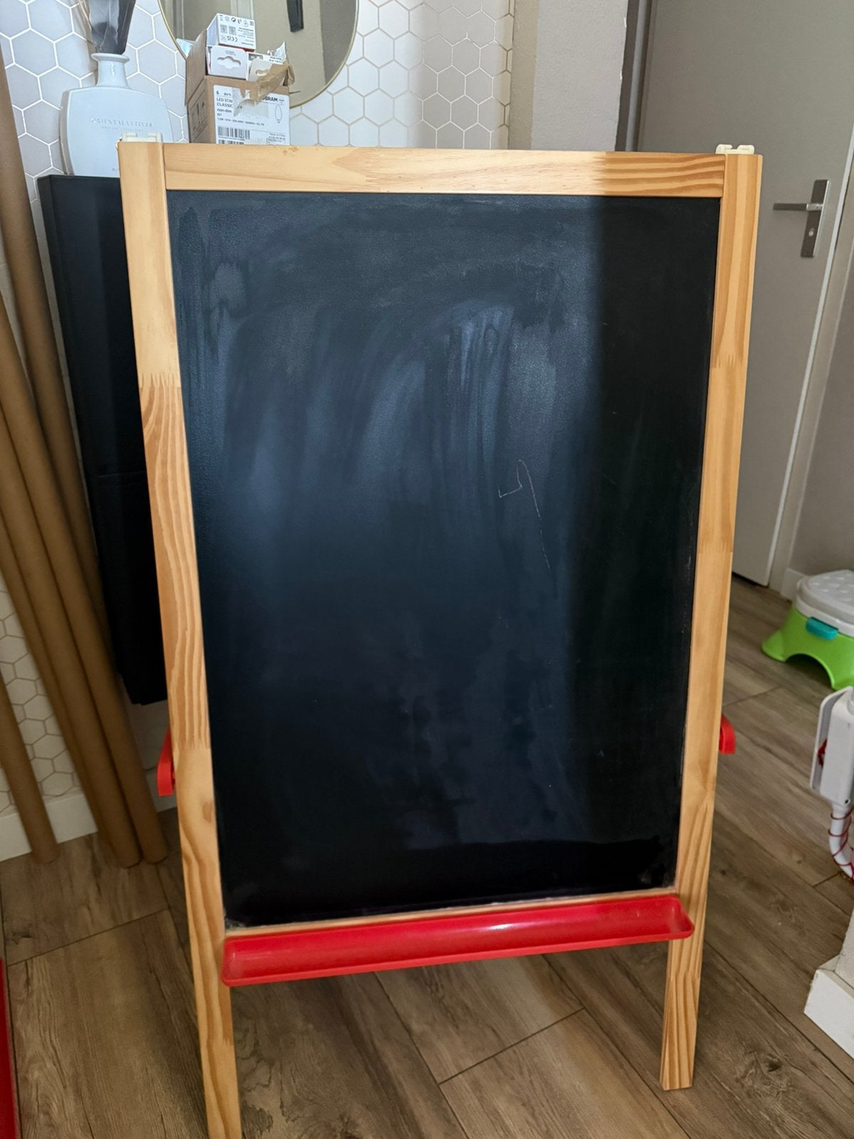 Schoolbord ikea, Ophalen, Zo goed als nieuw, Krijtbord