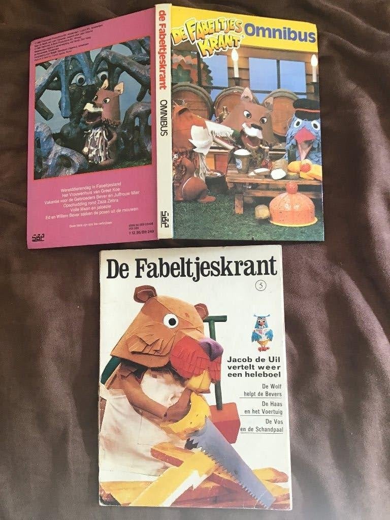 8 uitgaves van de Fabeltjeskrant, Ophalen of Verzenden, Gelezen, Fictie algemeen
