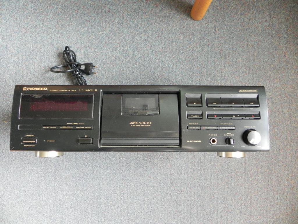 TE KOOP; PIONEER CASSETTEDECK CT-S440S  HX-PRO, Ophalen, Enkel, Overige merken, Tape counter