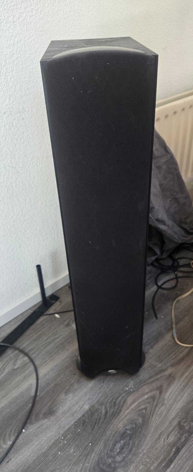 4 stuks Klipsch Synergy F1 Vloerstaande Luidsprekers - Zwart, Vloerstaande luidspreker, Gebruikt, 60 tot 120 watt, Ophalen