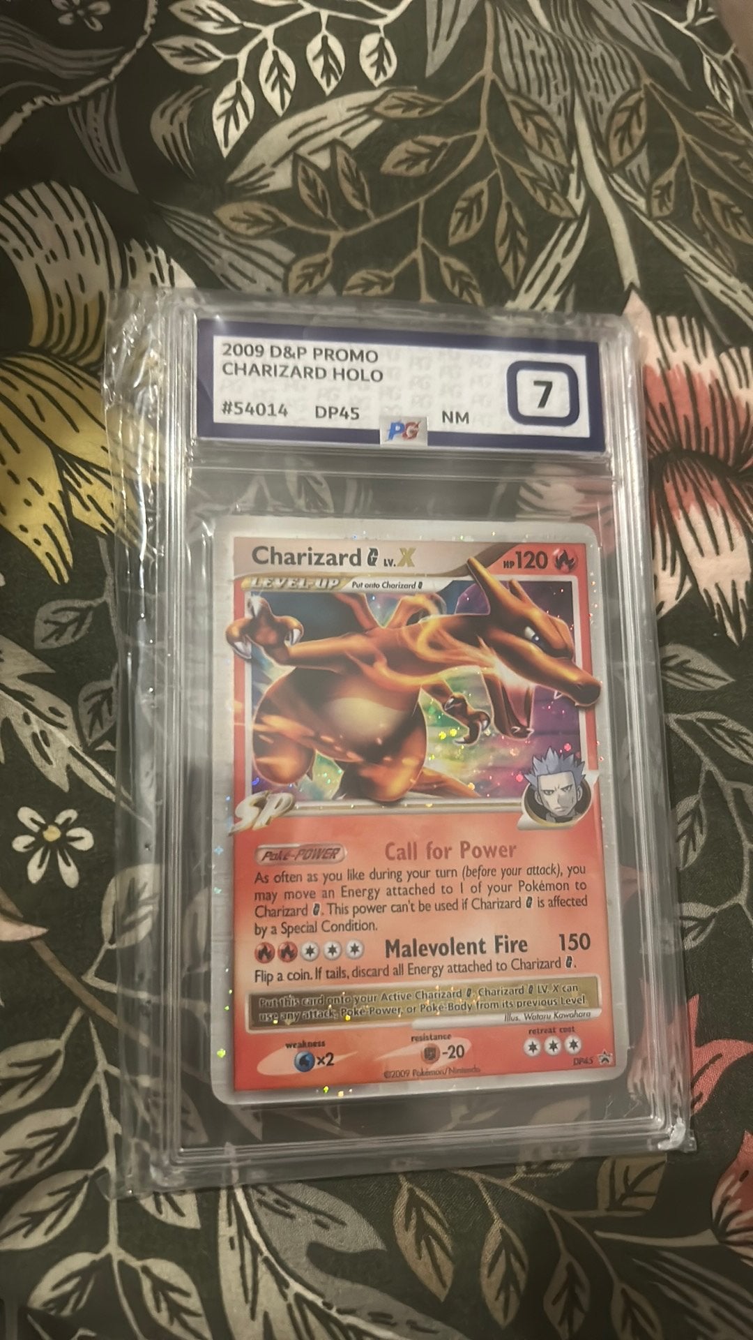 Charizard g lv x pg 7, Ophalen of Verzenden, Zo goed als nieuw