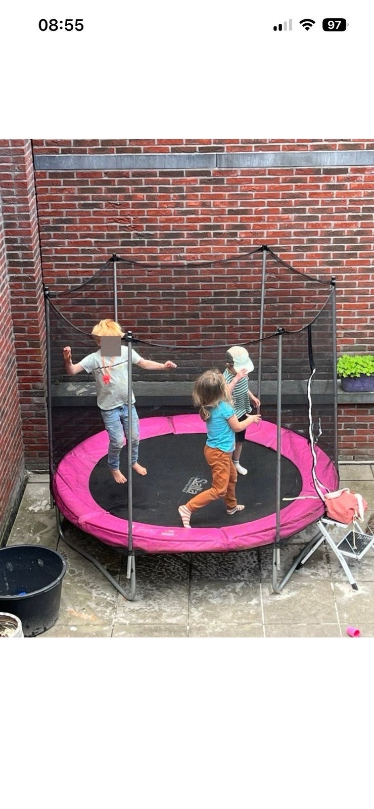 Gebruikte Salta trampoline 210 cm
