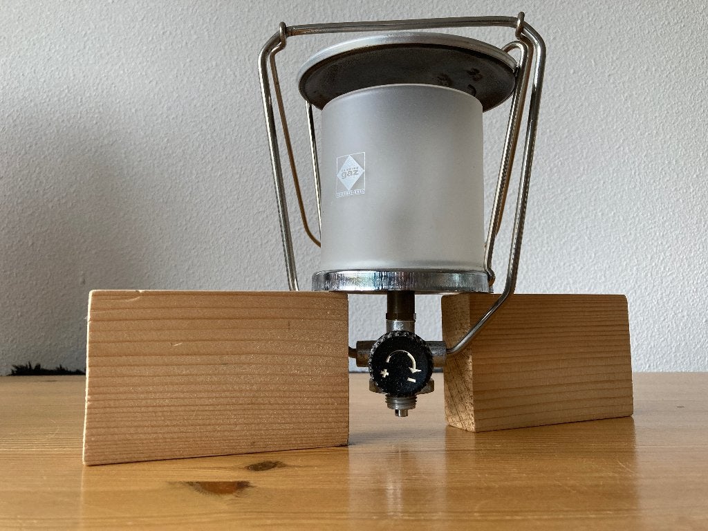 Campingaz lamp Lumagaz R, Ophalen, Gebruikt