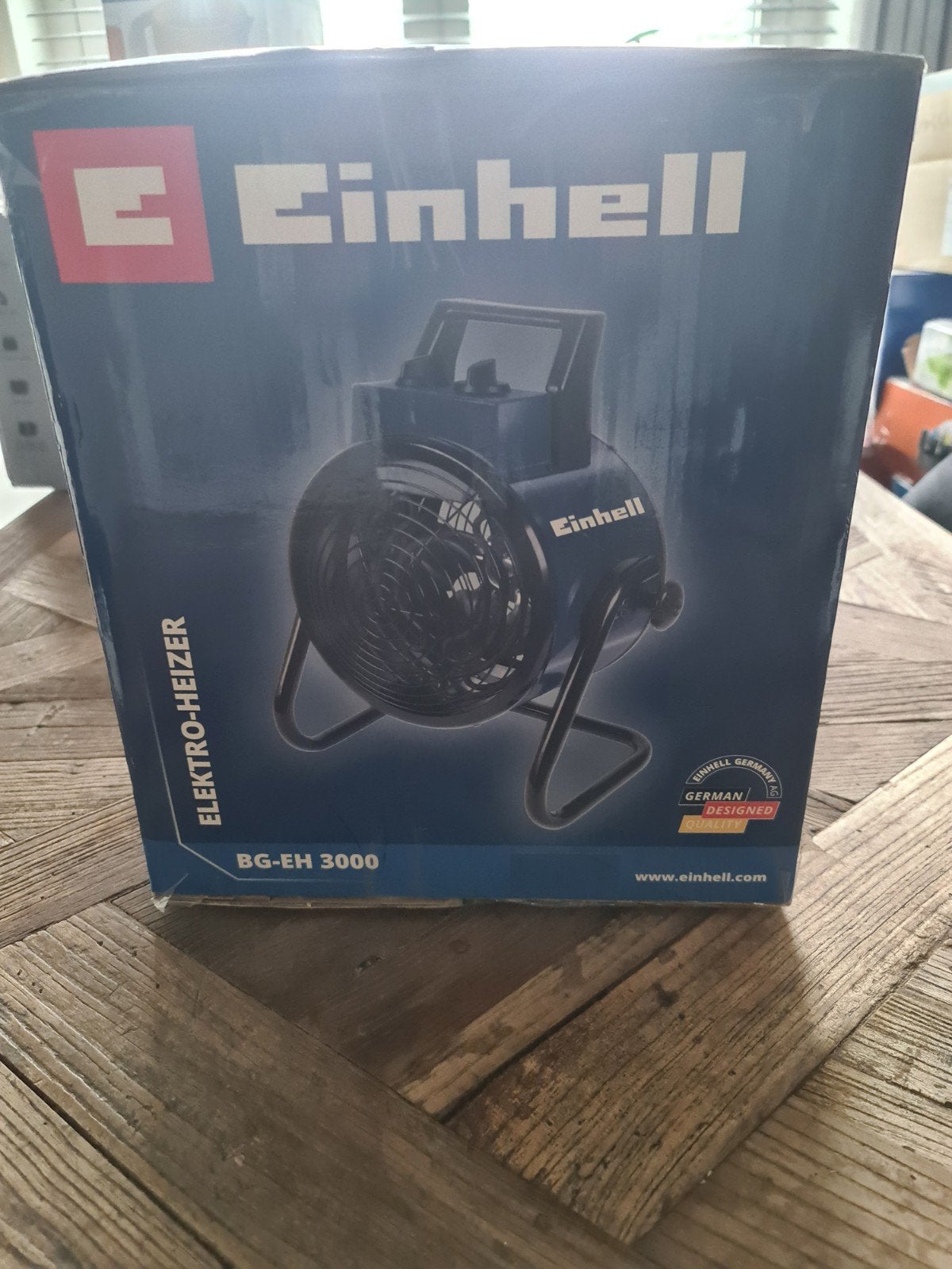 Einhell BG-EH 3000 Elektrische Werkplaatskachel  nieuw, 30 tot 80 cm, Minder dan 60 cm, Ophalen of Verzenden, Kachel