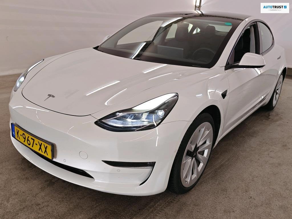 Tesla Model 3 Long Range AWD 75 kWh 91% SOH LFP DEALER OND, Auto's, Tesla, Bedrijf, Te koop, Model 3, 4x4, ABS, Airbags, Airconditioning
