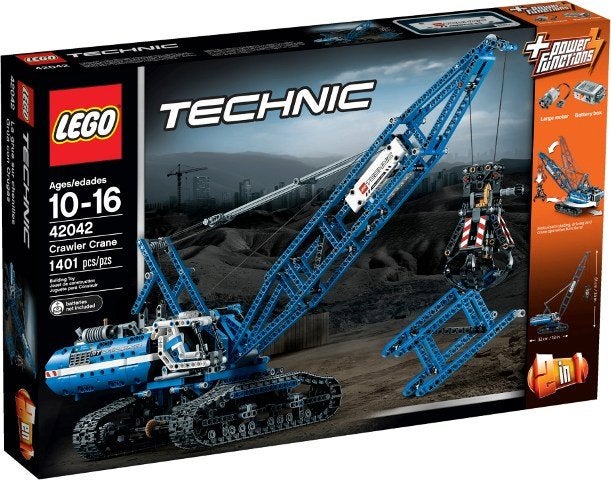 Lego Technic Rupsband Kraan nr 42042, Lego, Lego, Lego, Nieuw