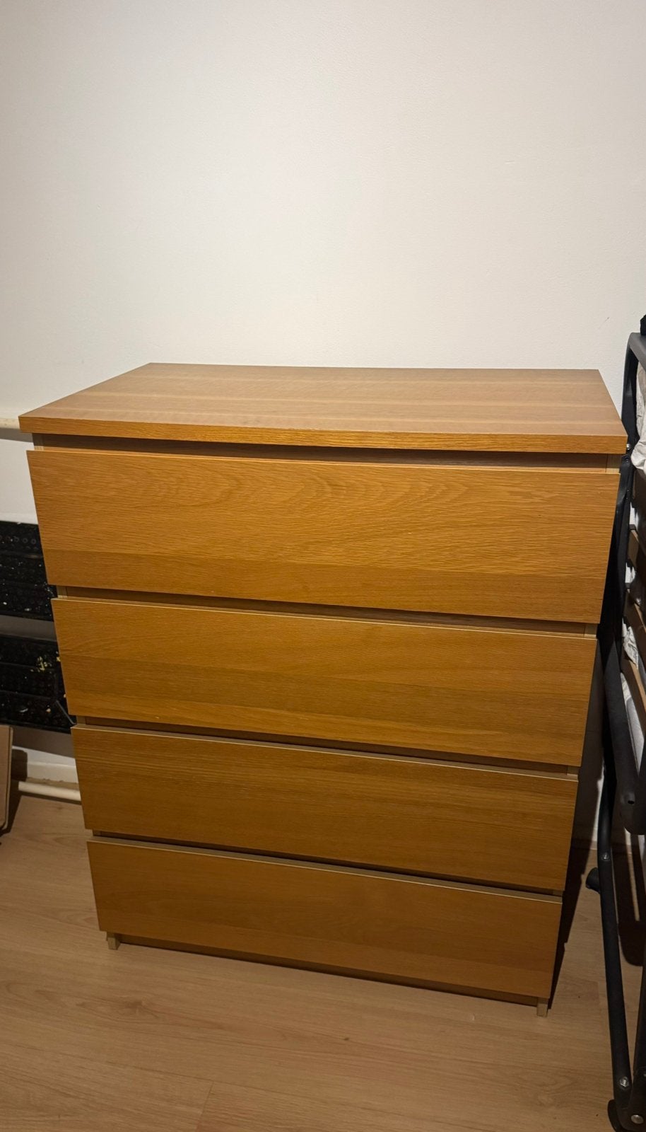 Ikea malm ladekast, Ophalen, Gebruikt, 100 tot 150 cm, 50 tot 100 cm