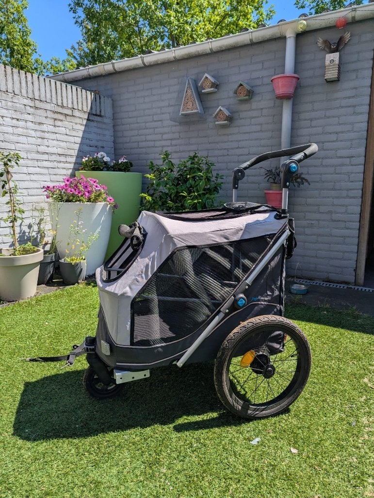 hondenfietskar te koop, Fietsen en Brommers, Ophalen, Trixie, Gebruikt, Opvouwbaar
