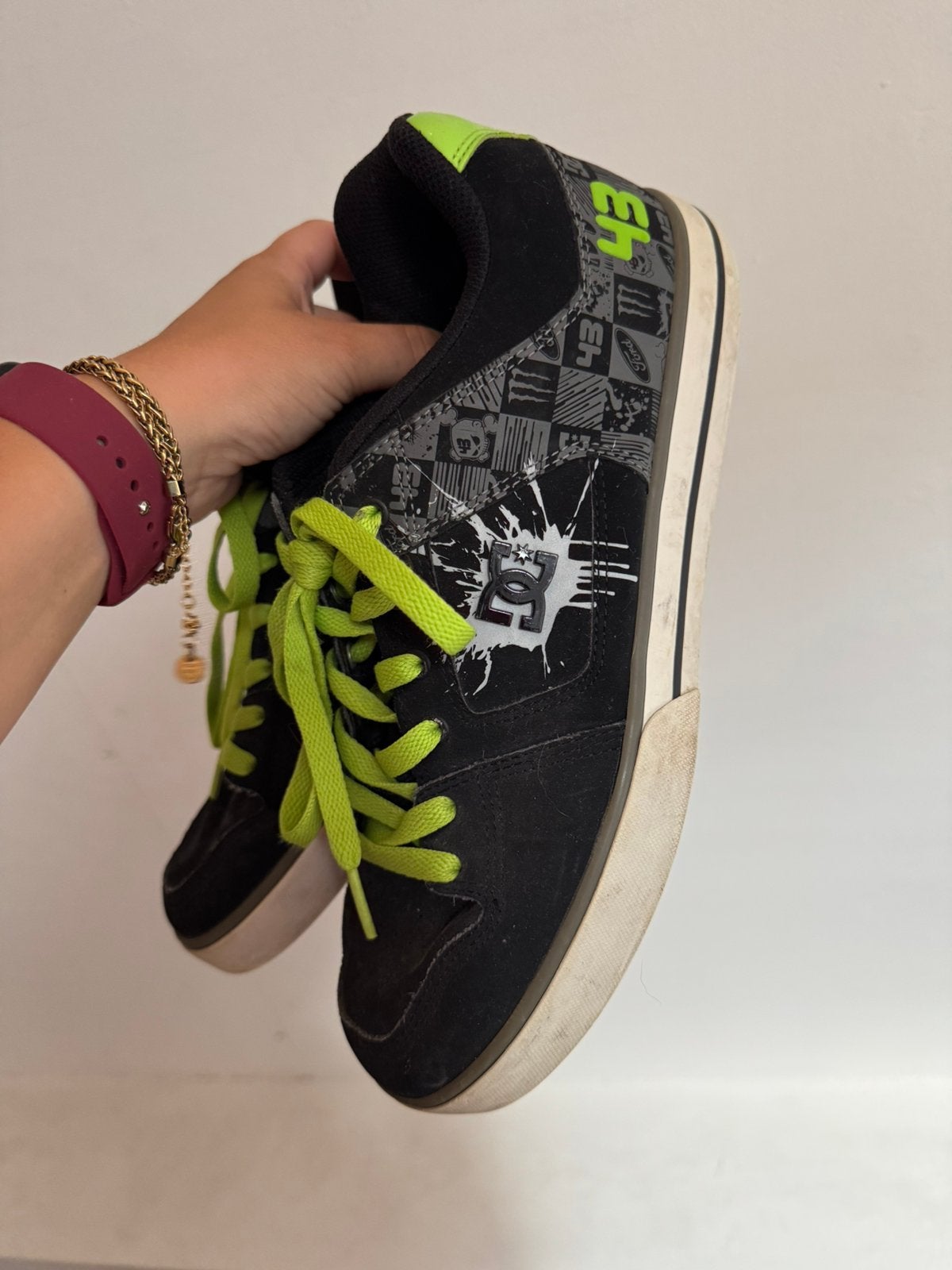 Dc Shoes sneakers Ken Block, Ophalen, Zo goed als nieuw, Zwart