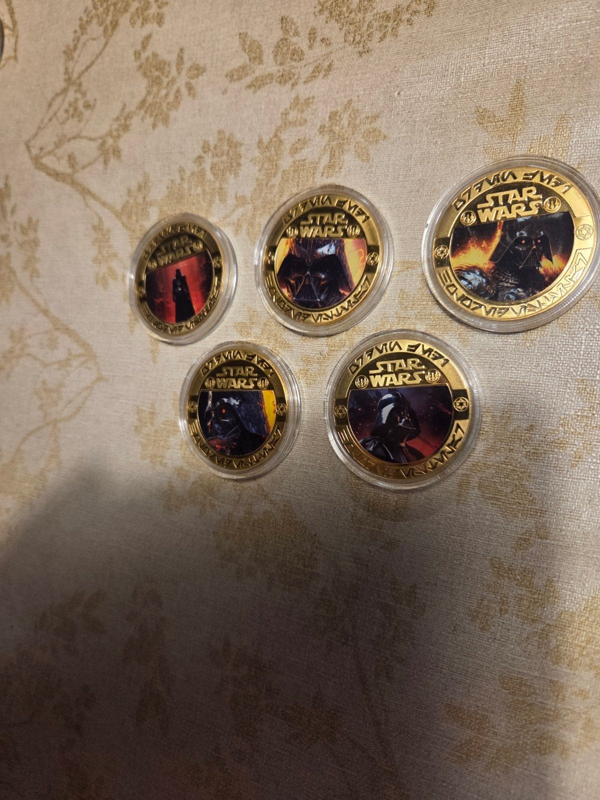 Star Wars Darth Vader Herdenkingsmunten Set, Ophalen of Verzenden