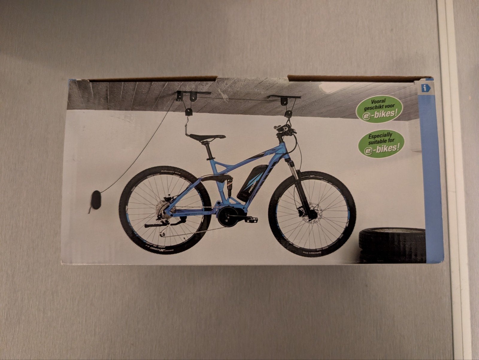 Fischer Fiets-lift Plus - Fietsophangsysteem, Fietsen en Brommers, Ophalen of Verzenden, Nieuw
