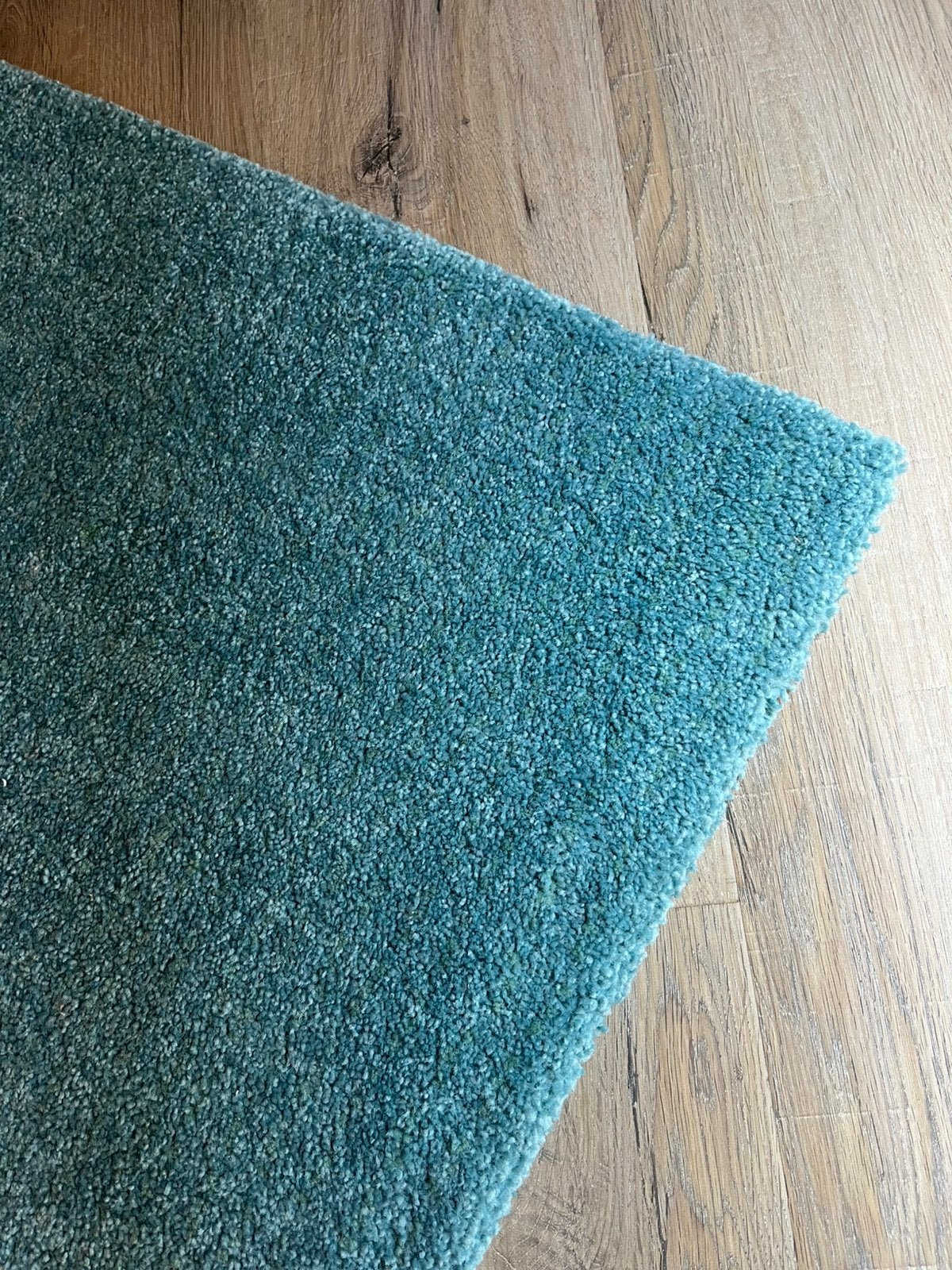 Ikea vloerkleed 160x220 cm blauw/groen, Ophalen, Blauw, 200 cm of meer, Zo goed als nieuw