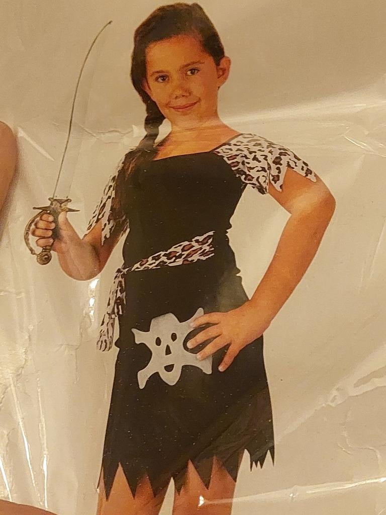 Verkleedkleren meisjes piraten jurk kostuum piraat, Kinderen en Baby's, Carnavalskleding en Verkleedspullen, Ophalen of Verzenden