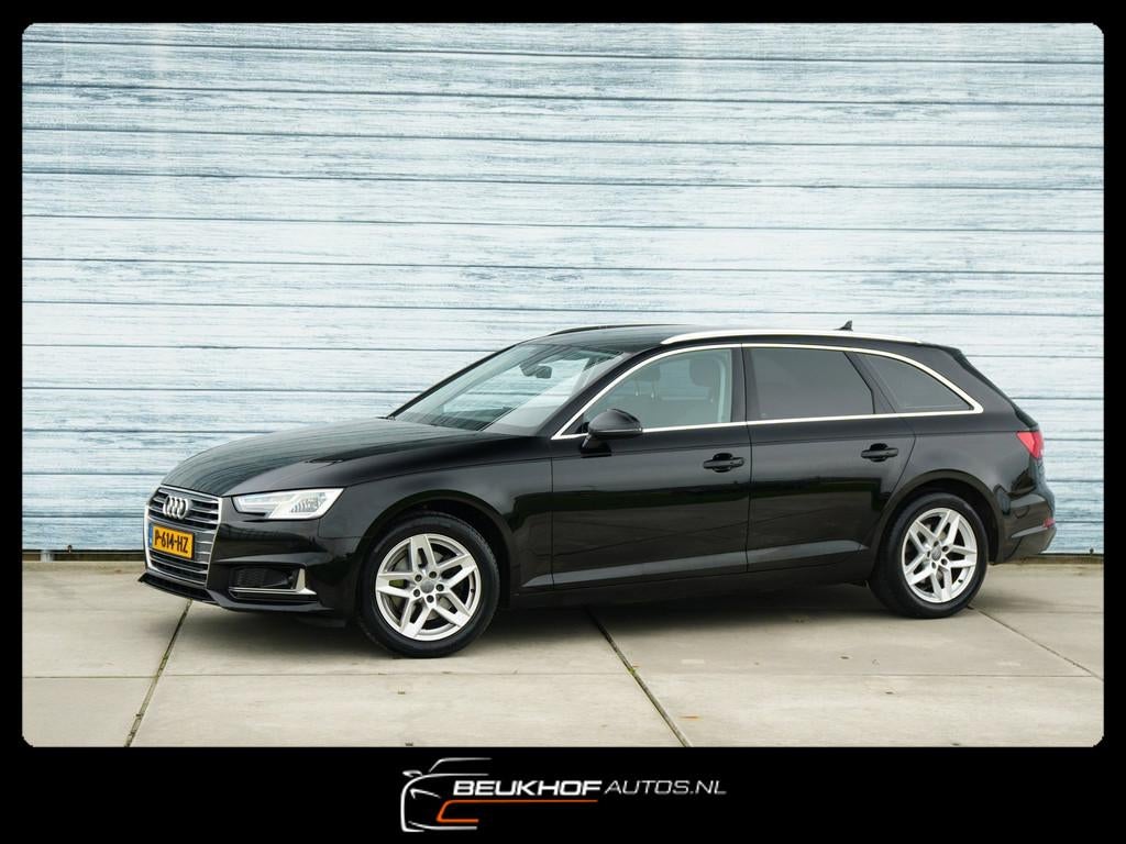 Audi A4 Avant 40 TFSI 190Pk Parkeersensor V+A Navi Airco, Gebruikt, 1984 cc, A4, Zwart