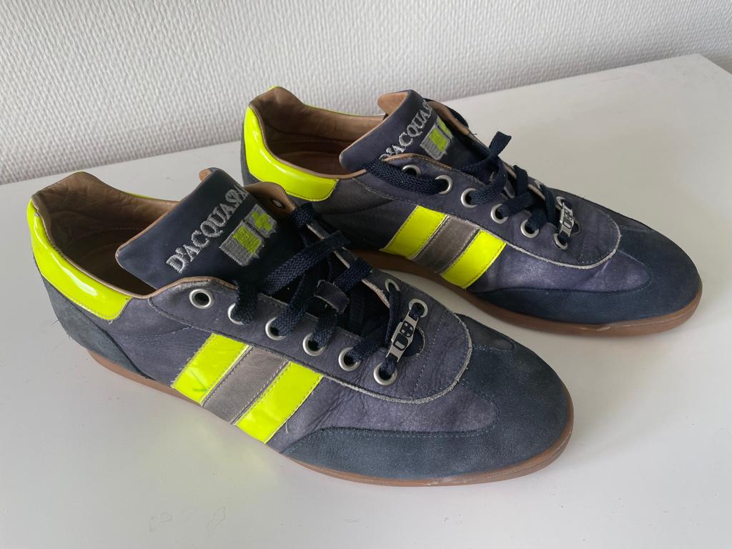 d'Acquasparta sneakers, maat 44, Blauw, Ophalen of Verzenden, Gedragen, Sneakers of Gympen