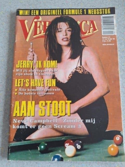 Veronica 1999 Neve Campbell TLC Abba LUV Erick E Formule 1, Verzamelen, Ophalen of Verzenden, 1980 tot heden, Nederland, Tijdschrift