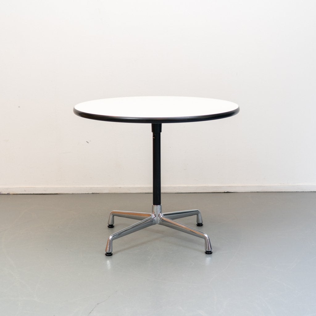 7 Vitra Eames Contract Table Wit 90 cm, Niet ingevuld, 50 tot 100 cm, 50 tot 100 cm, Zo goed als nieuw