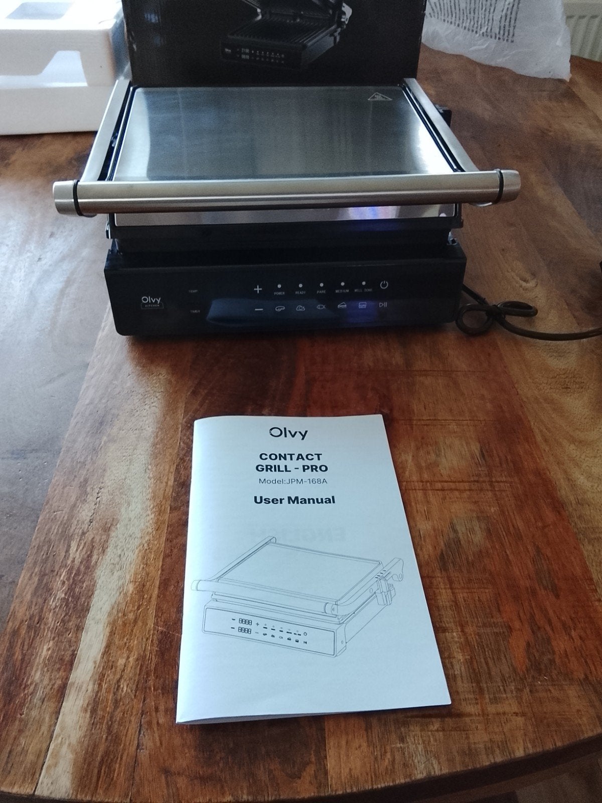 Olvy Contact Grill Pro - Nieuw in doos