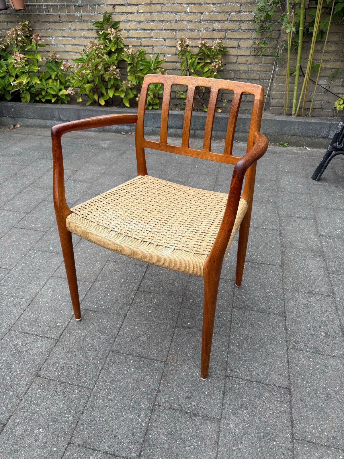 Niels Møller stoel nr. 66 vintage Deens design, Ophalen