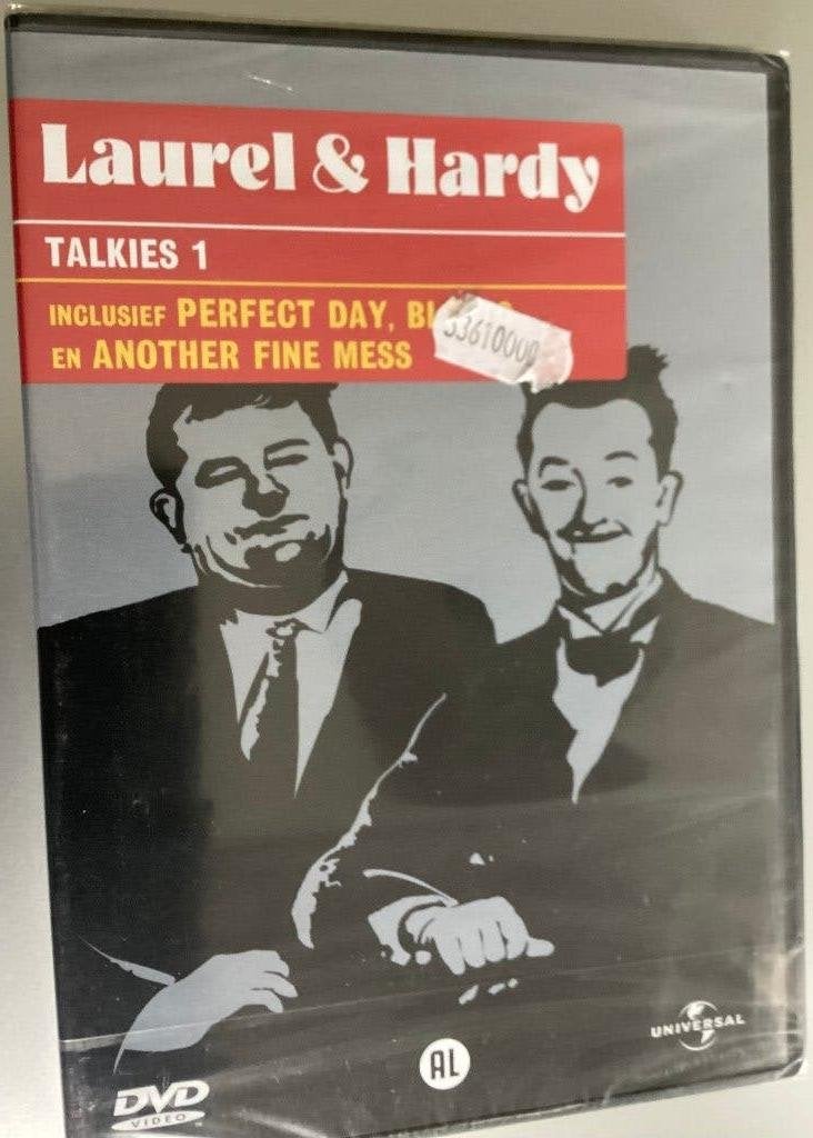 Laurel & Hardy Talkies DVD nieuw, Alle leeftijden, Ophalen of Verzenden, Zo goed als nieuw, Actiekomedie