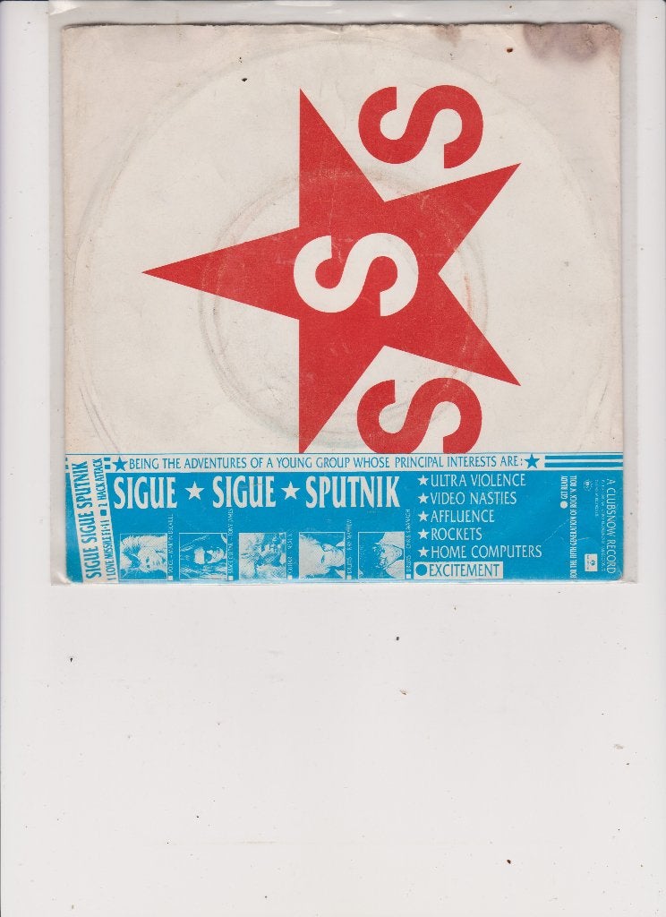 sputnik, Cd's en Dvd's, Vinyl Singles, Ophalen of Verzenden, Gebruikt