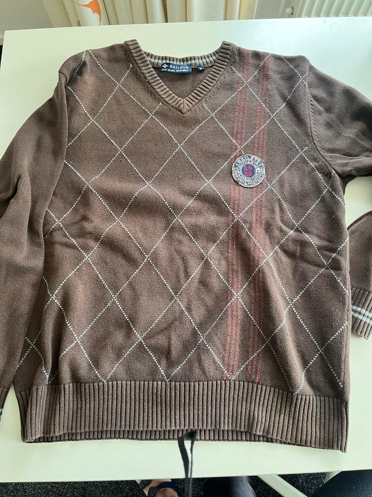Baileys Trui Maat M - Stijlvol en Comfortabel, Kleding | Heren, Truien en Vesten, Gedragen, Maat 48/50 (M), Bruin, Ophalen of Verzenden