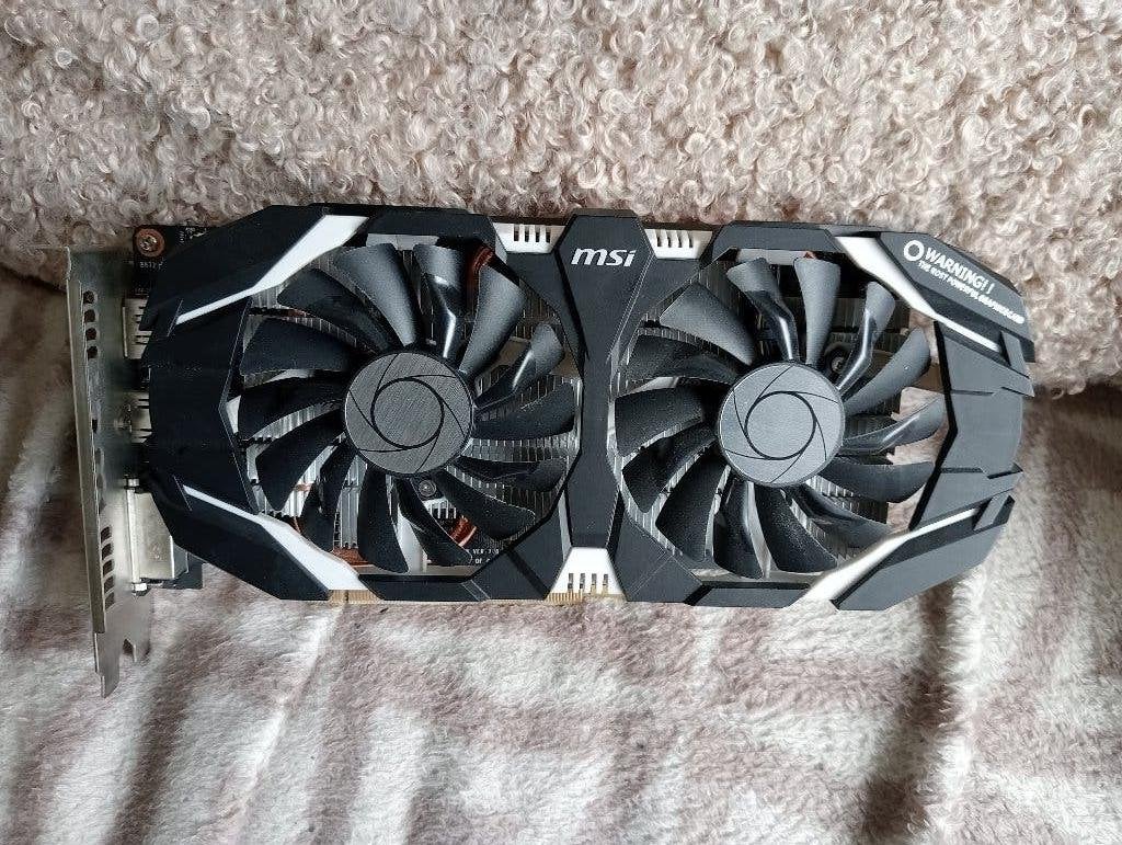 MSI Geforce GTX 1060 6gb, Computers en Software, Videokaarten, PCI-Express 3, Gebruikt, HDMI, Ophalen of Verzenden