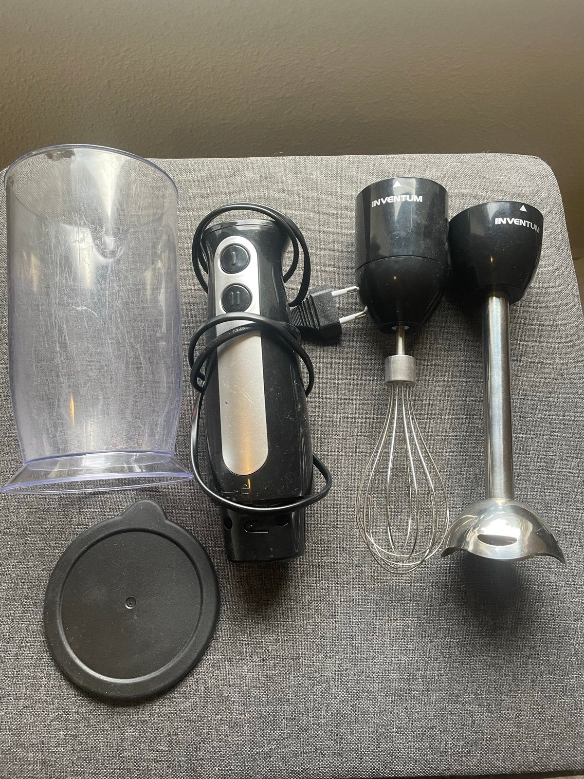 Inventum Staafmixer Set, Ophalen, Gebruikt, 2 snelheden, Vaatwasserbestendig