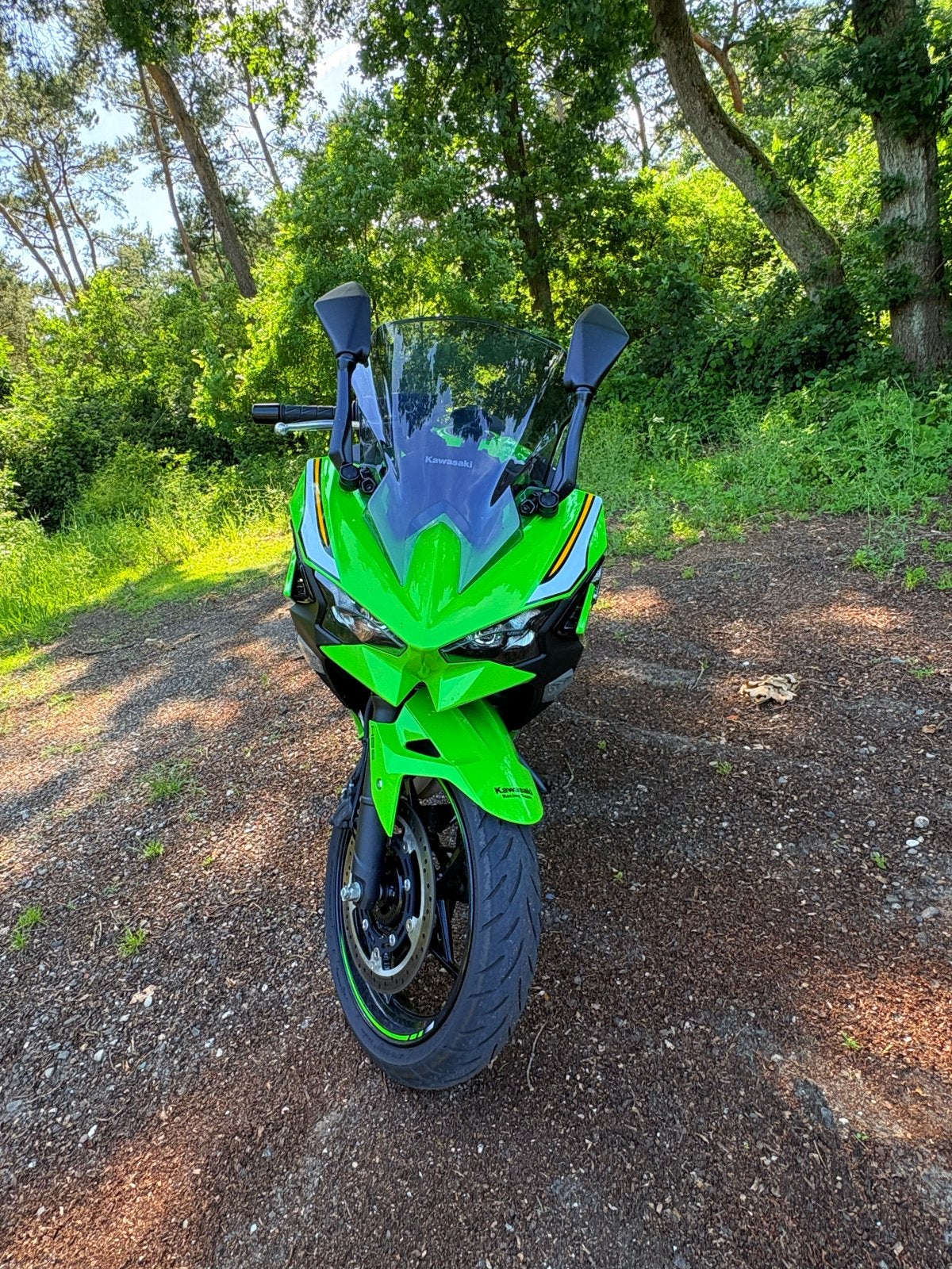 Kawasaki Ninja 500 SE- Perfect onderhouden, sportief, 44xxKM, 2 cilinders, Gebruikt, 451 cc, Meer dan 35 kW