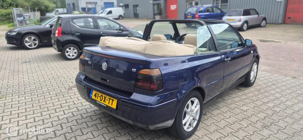 Volkswagen Golf Cabrio 1.8 Trendline, Auto's, Volkswagen, Gebruikt, 4 cilinders, Origineel Nederlands, Handgeschakeld