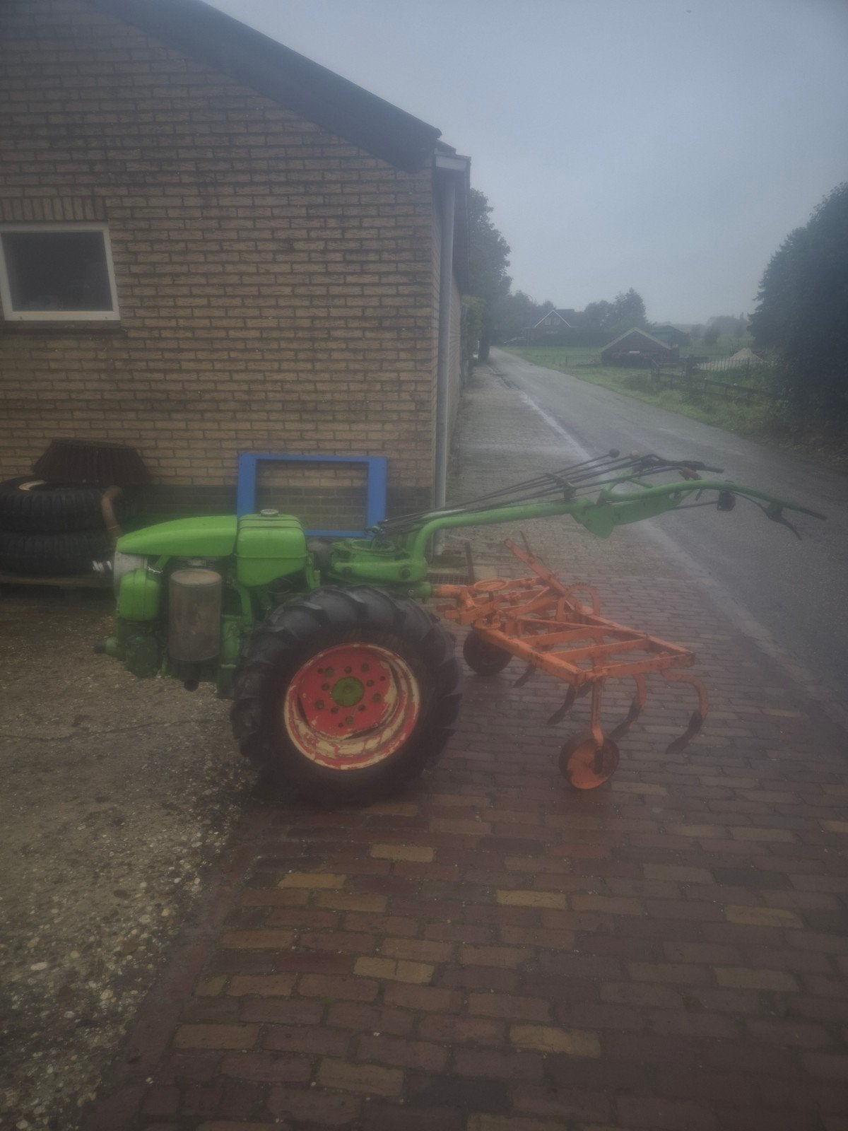 agria 1900 diesel tuinfrees/trekker, Ophalen, Gebruikt