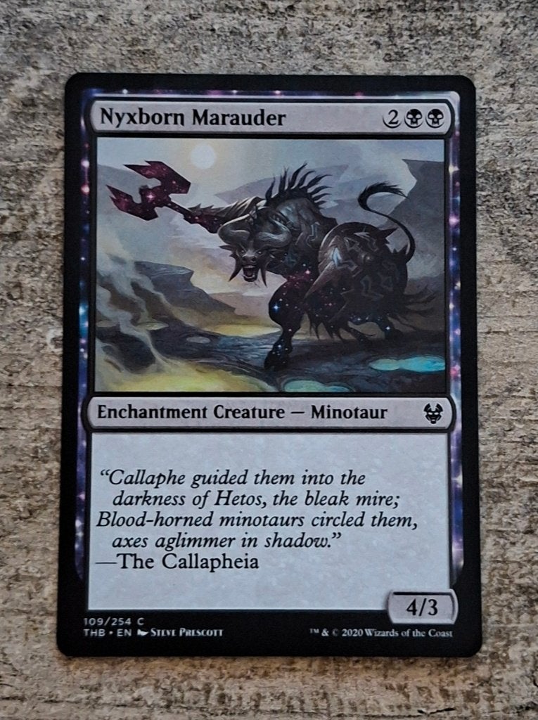 Nyxborn Marauder - Magic the Gathering, Verzenden, Gebruikt, Losse kaart