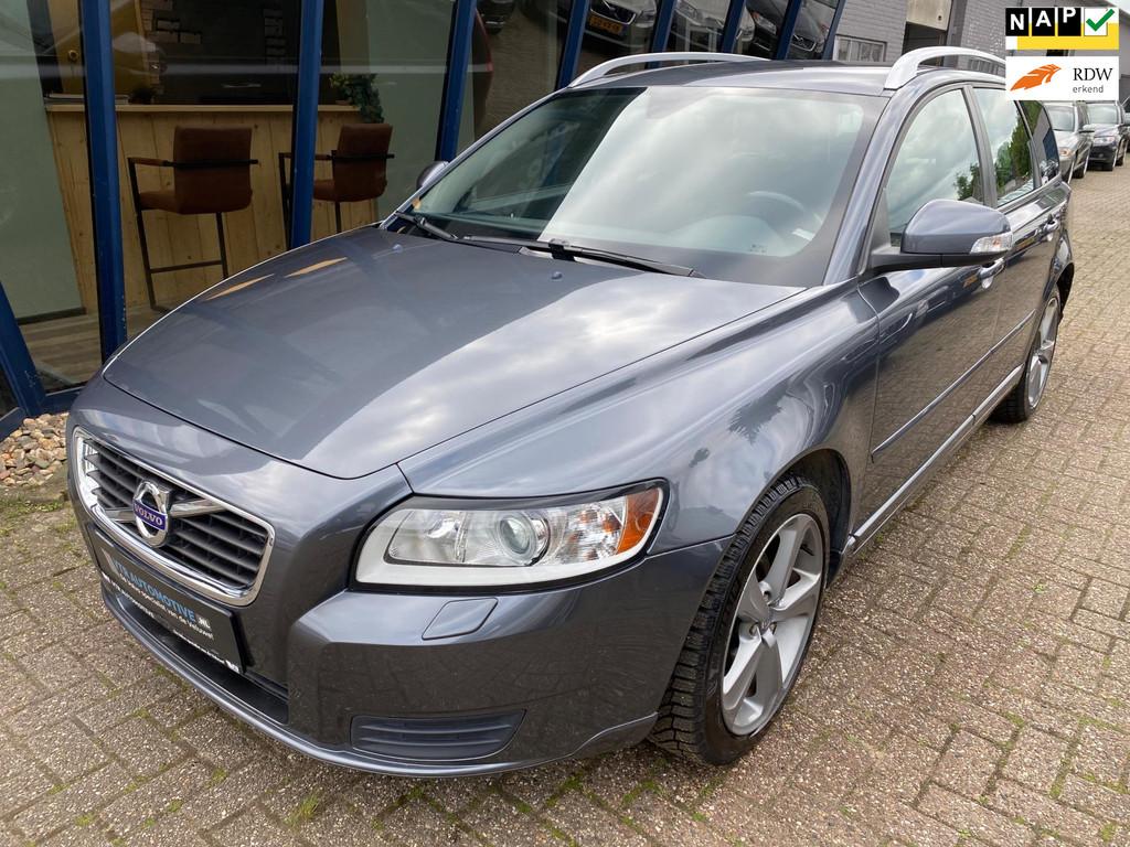 Volvo V50 2.0 145PK Business Edition, Auto's, Volvo, Stof, Gebruikt, Zwart, 4 cilinders