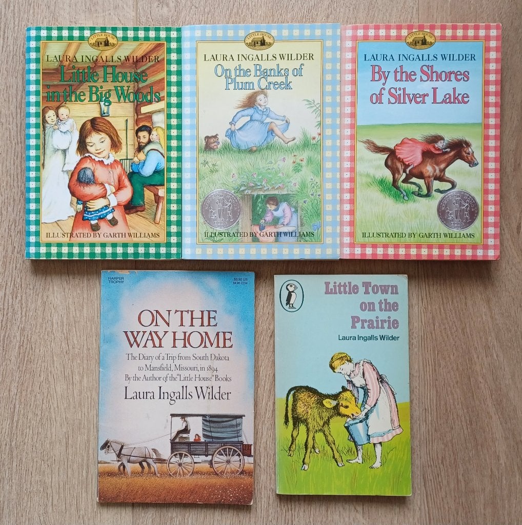 5x Laura Ingalls Wilder - The Little House on the Prairie, Ophalen, Gelezen, Laura Ingalls Wilder, Non-fictie