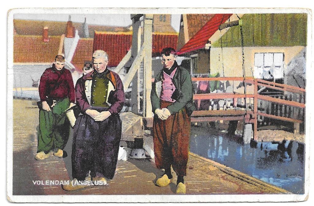 AK Volendam - Angelus, Verzenden, 1920 tot 1940, Gelopen, Noord-Holland