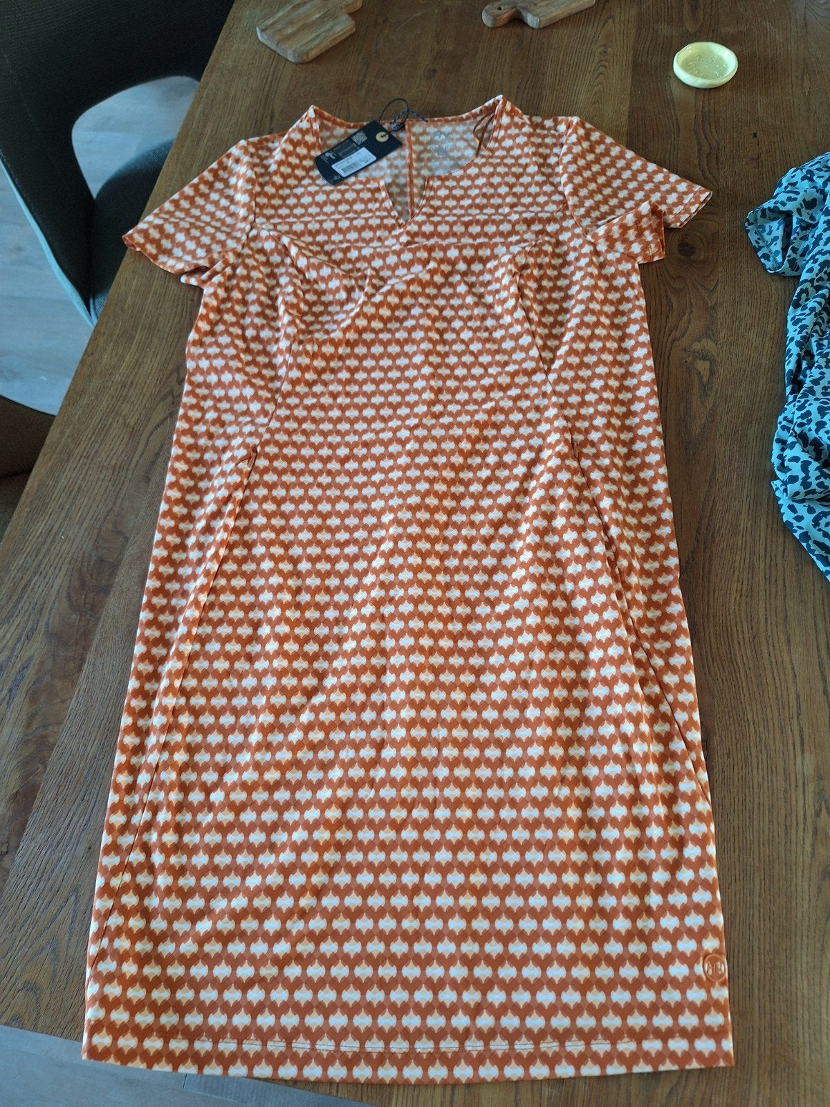 Human Nature travelstof jurkje XL, Blauw, Maat 46/48 (XL) of groter, Nieuw, Ophalen of Verzenden