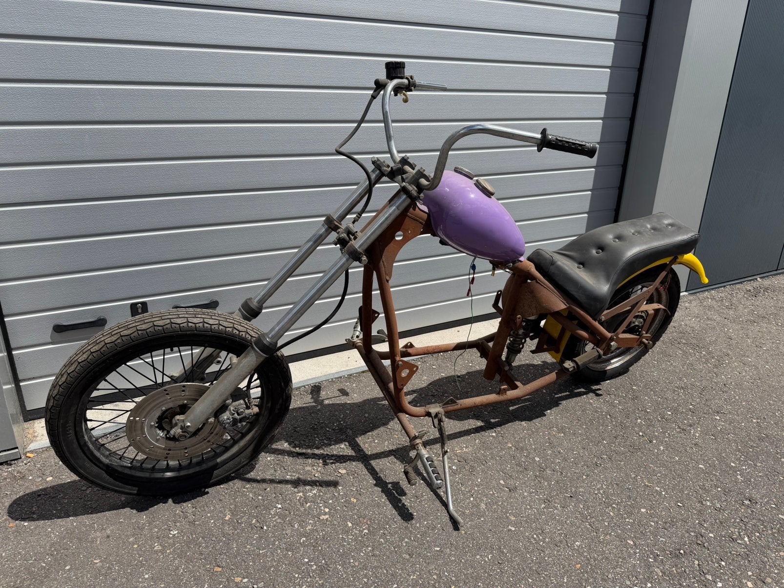 Star Twin frame geveerd chopper, Doe-het-zelf en Verbouw, Motoren, Ophalen of Verzenden, Gebruikt
