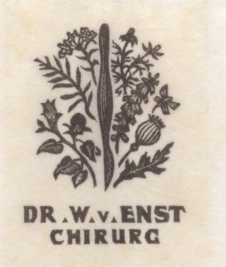 1777 Ex Libris Nederland : Thijs Mauve, 1952, Verzenden, Ex libris