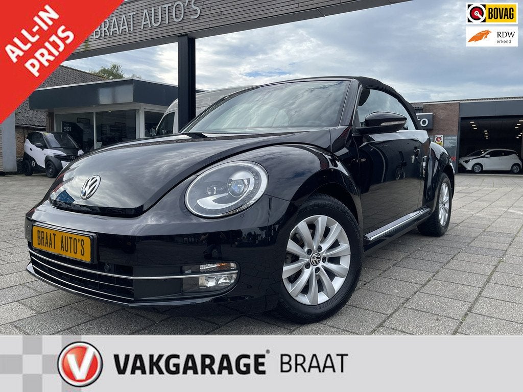 Volkswagen Beetle Cabriolet 1.2 TSI l CRUISE l LEDER l LED l, Gebruikt, 4 cilinders, 4 stoelen, 1198 cc