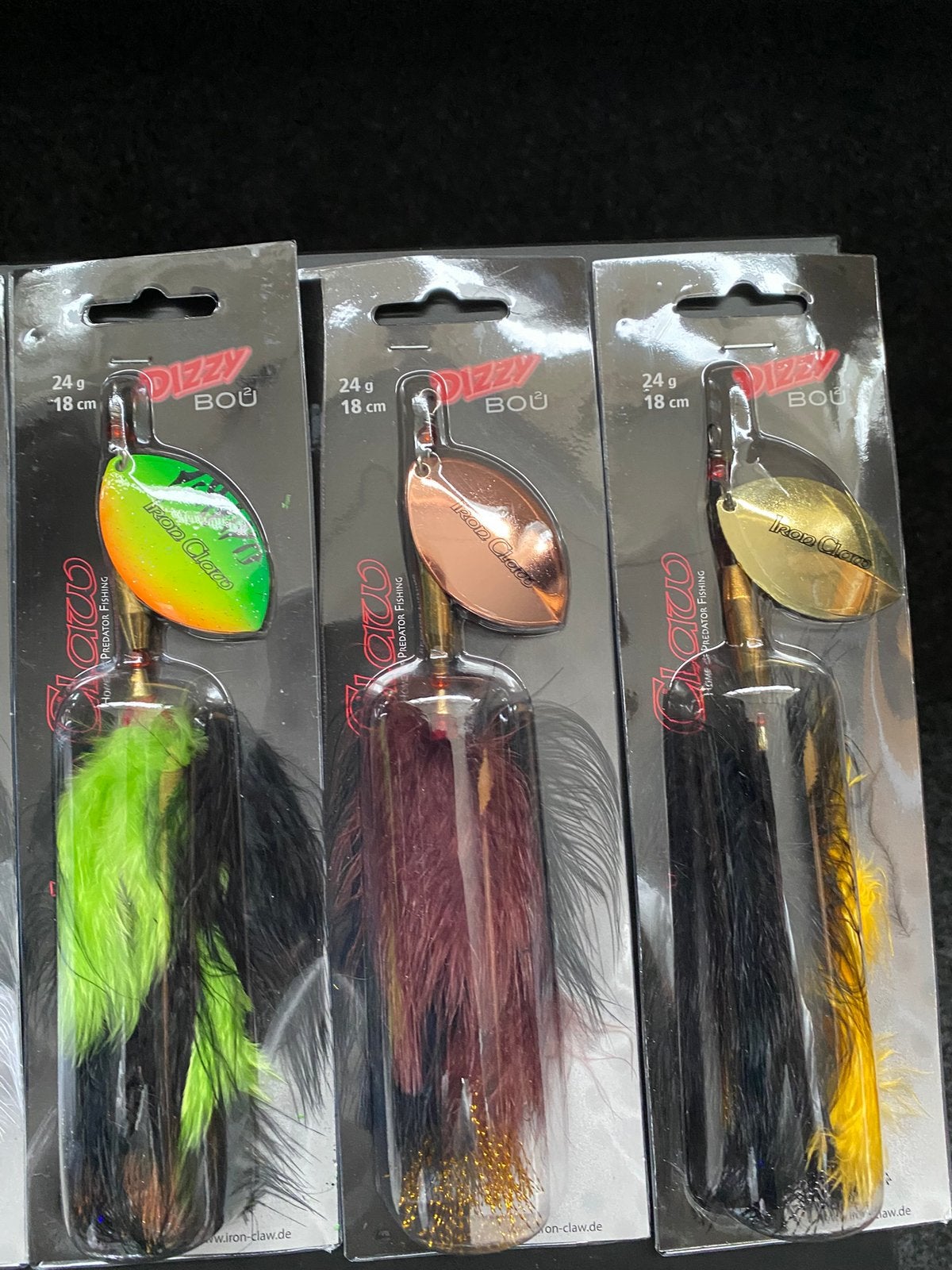 Iron Claw Dizzy Bou Bucktail spinner 18cm 24 gram, Watersport en Boten, B, Overige typen, Ophalen of Verzenden, V