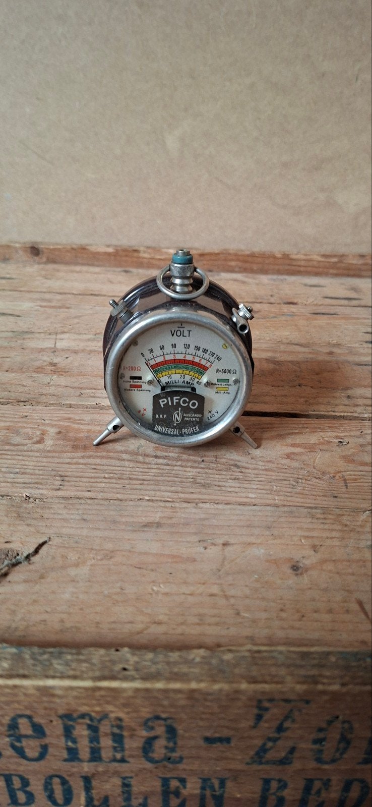 Vintage Pifco Universal-Prüfer Voltmeter/Milliamperemeter, Antiek en Kunst, Ophalen of Verzenden
