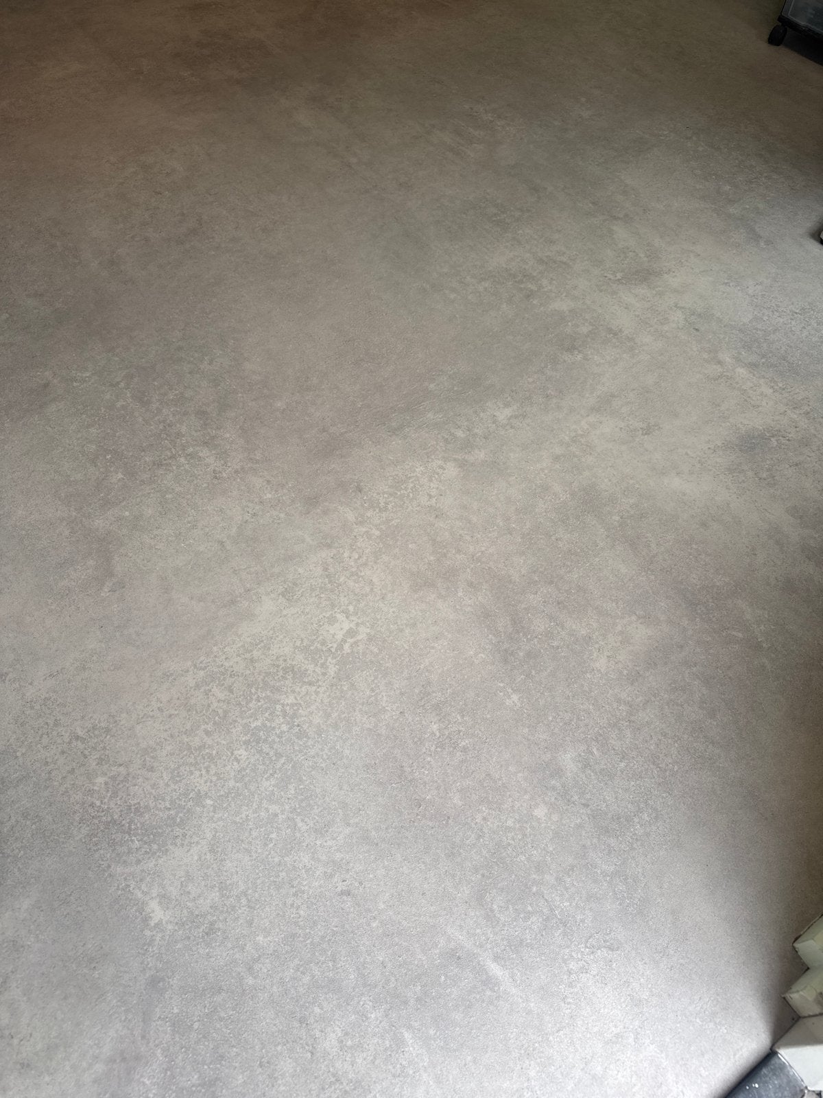 Coupon Vinyl vloer betonlook 1.87 x 4.00 meter, Huis en Inrichting, Nieuw, Ophalen of Verzenden, Minder dan 10 m², Grijs