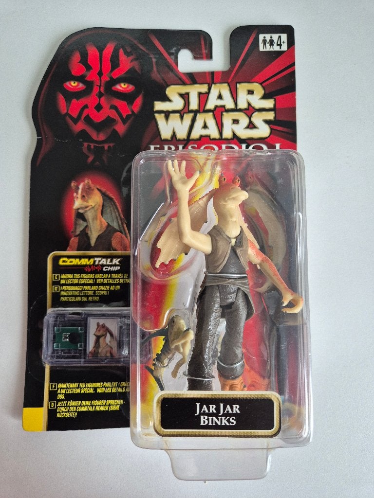 Star Wars EP1 Jar Jar Binks Naboo Swamp Swimming, Verzamelen, Ophalen of Verzenden, Nieuw, Actiefiguurtje