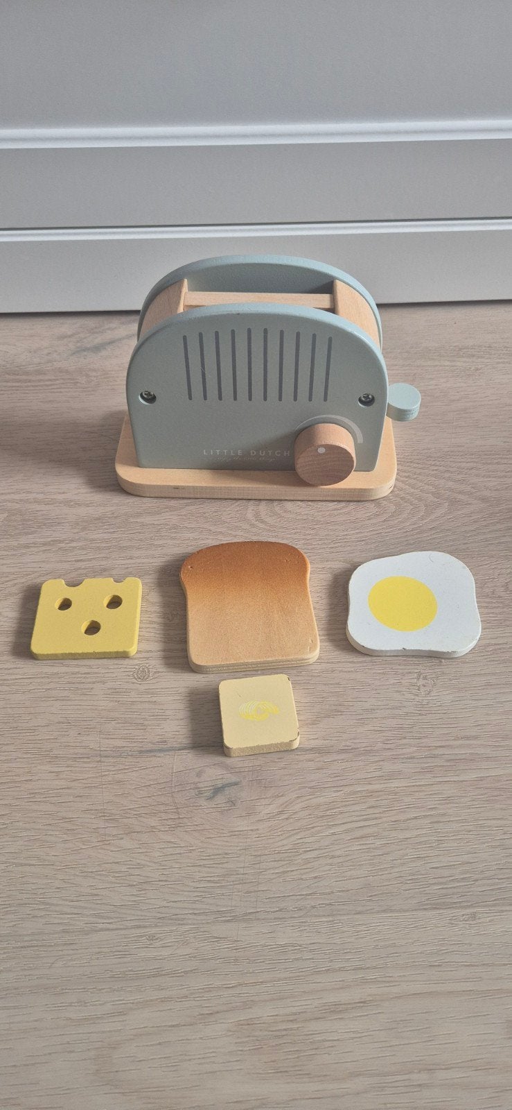 Little Dutch houten broodrooster met accessoires, Ophalen of Verzenden, Zo goed als nieuw, Overige typen
