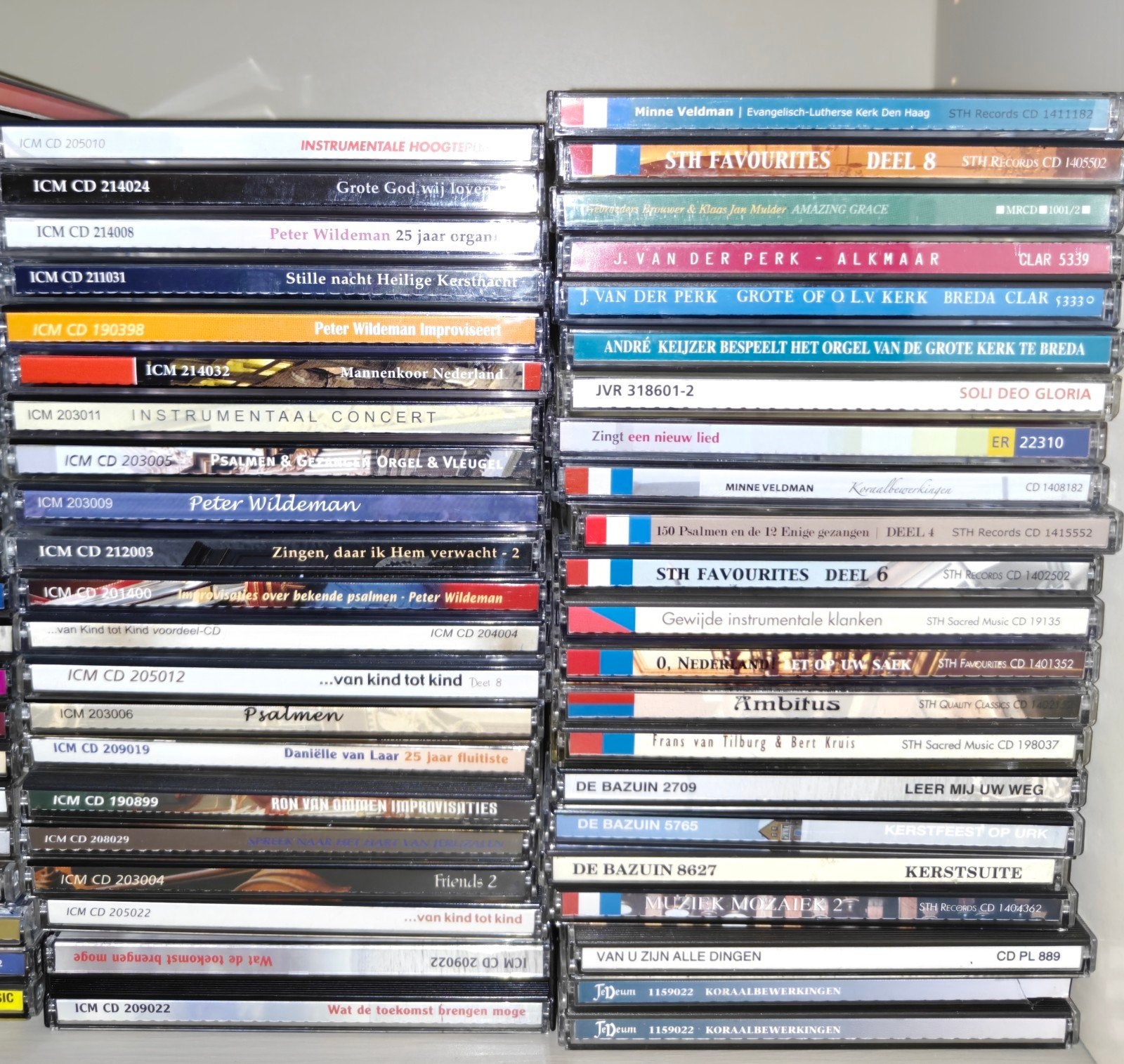Opruiming CD's orgelcd - Koorzang - Samenzang Instrumentaal., Ophalen of Verzenden, Gebruikt