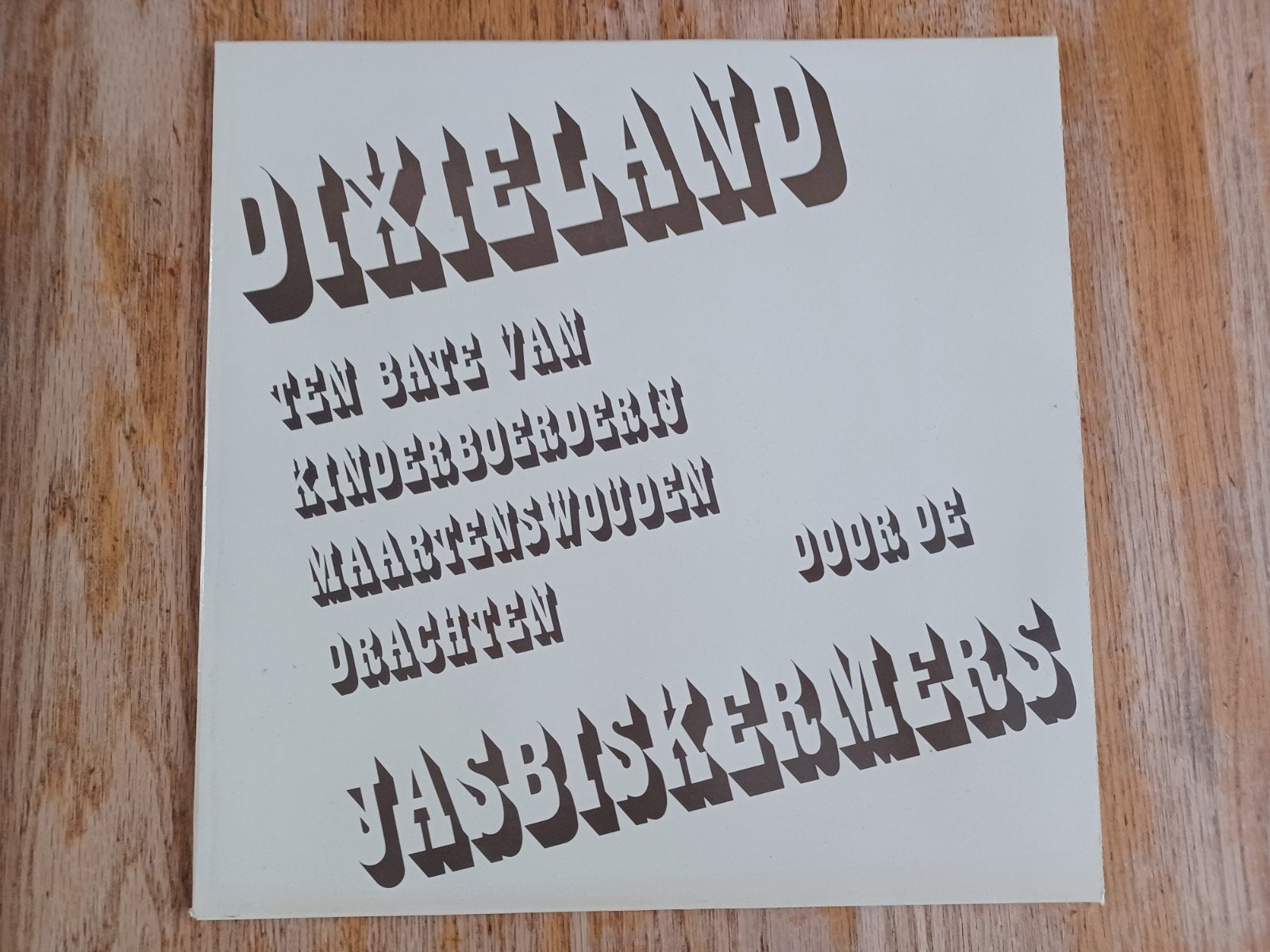 Jasbiskermers - Dixieland (LP, 1973), Ophalen, Gebruikt, Folk, Inclusief boekje