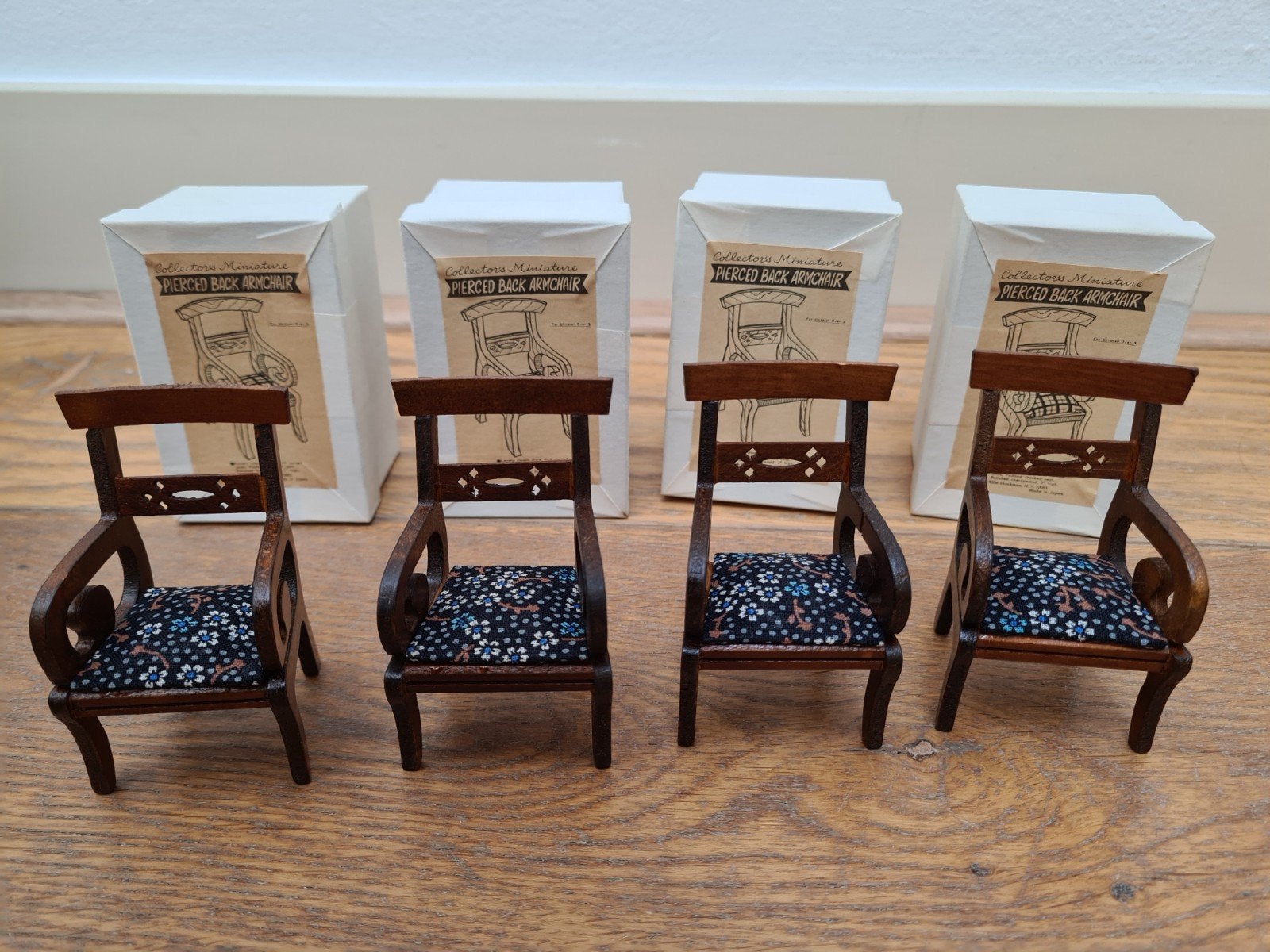 Shackman Deluxe Miniatuur Stoelen (4 stuks), Ophalen of Verzenden, Nieuw