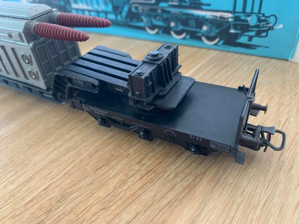 Märklin 4617 trafo wagen met transformator, Wisselstroom, Gebruikt, Wagon, Ophalen of Verzenden