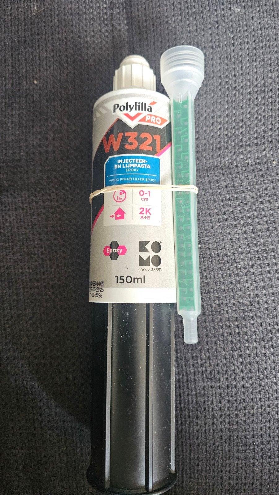 Polyfilla Pro W321 Houtreparatie Epoxy 150ml, Doe-het-zelf en Verbouw, Ophalen of Verzenden, Nieuw