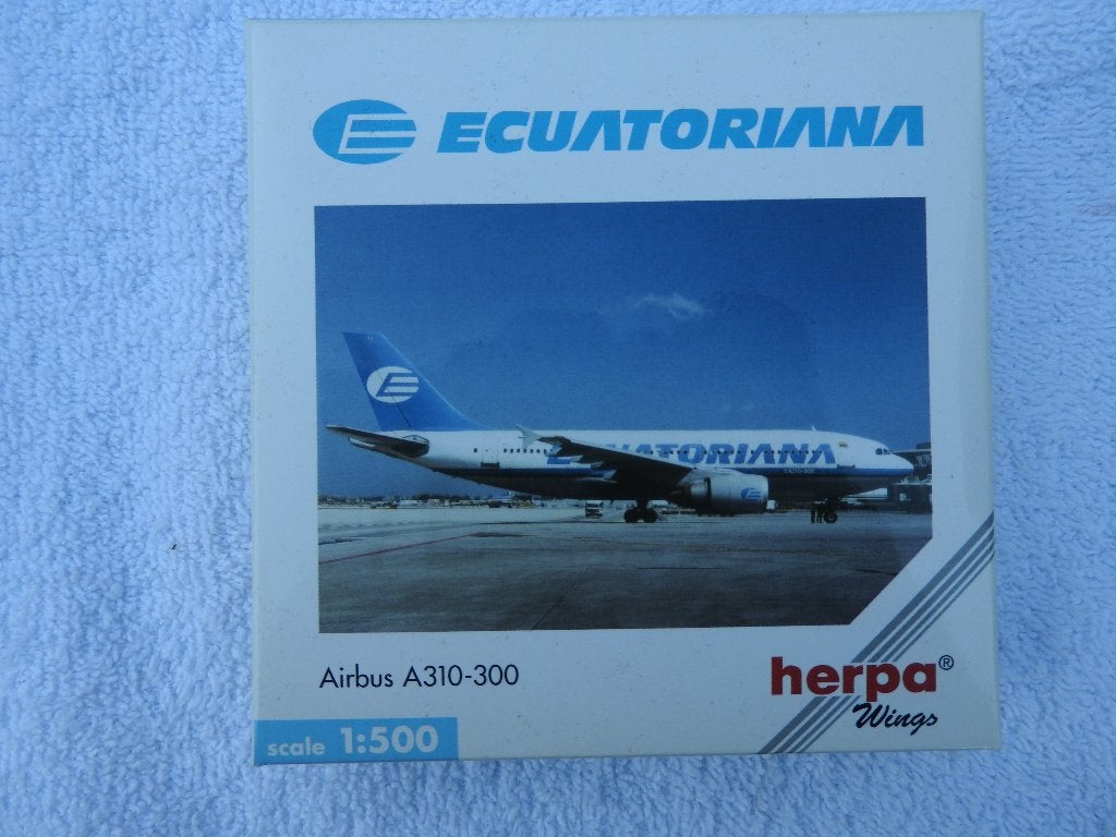 Ecuatoriana A310-300 1:500, Ophalen of Verzenden, Nieuw, Schaalmodel
